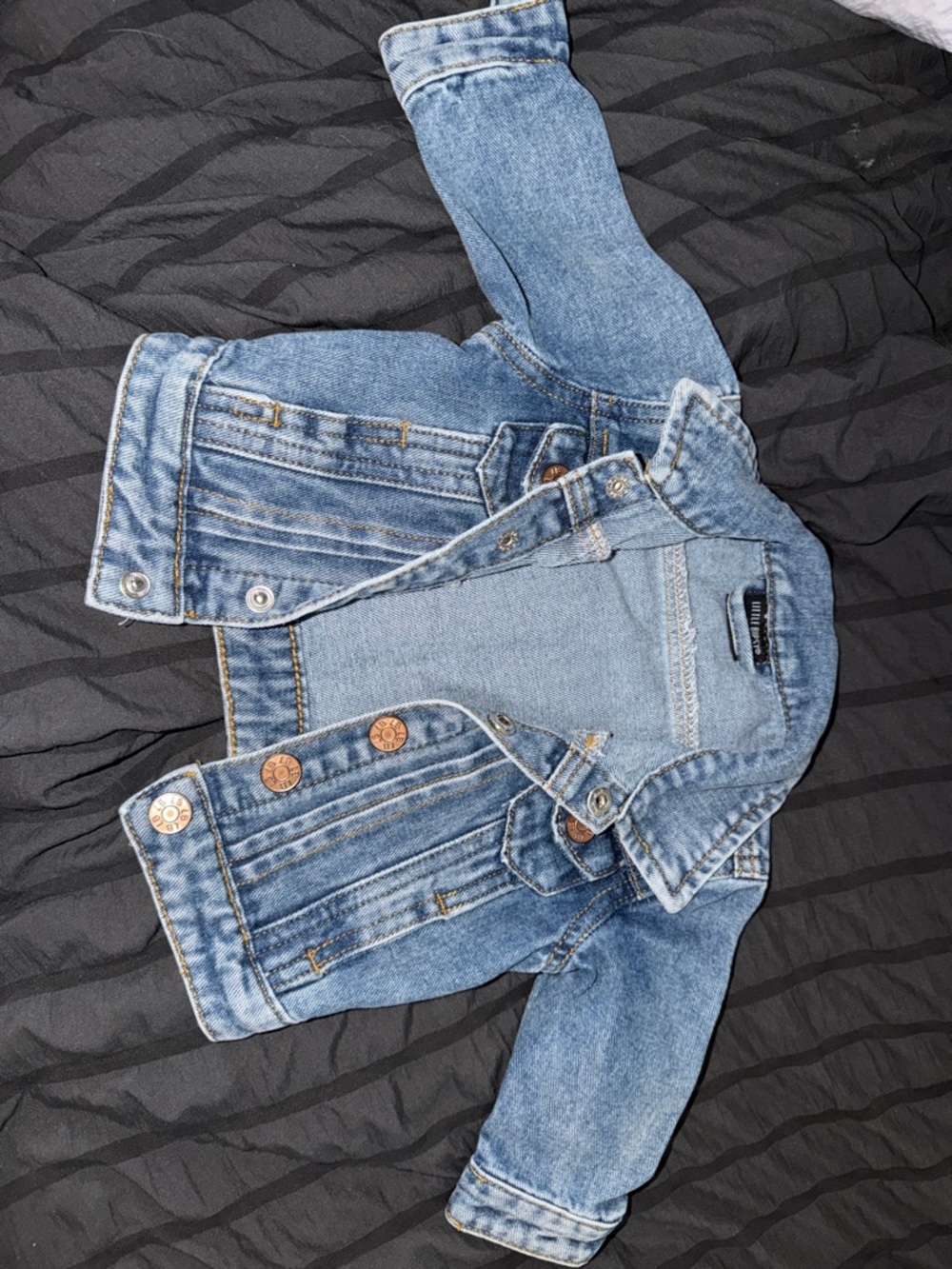 Kids Light Blue Denim Jacket - Classic Jean Coat